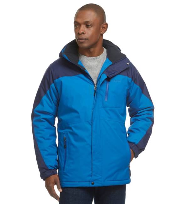 LLBean Rugged Ridge Parka Men J46J3531 Outerwear Iron/Black