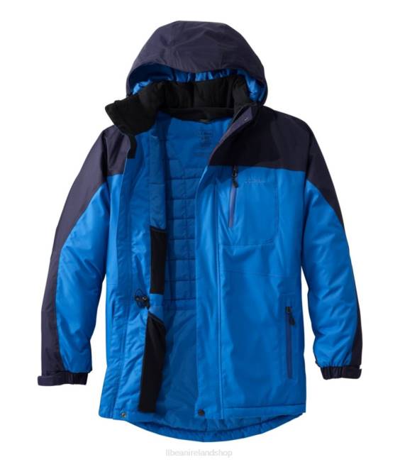 LLBean Rugged Ridge Parka Men J46J3531 Outerwear Iron/Black