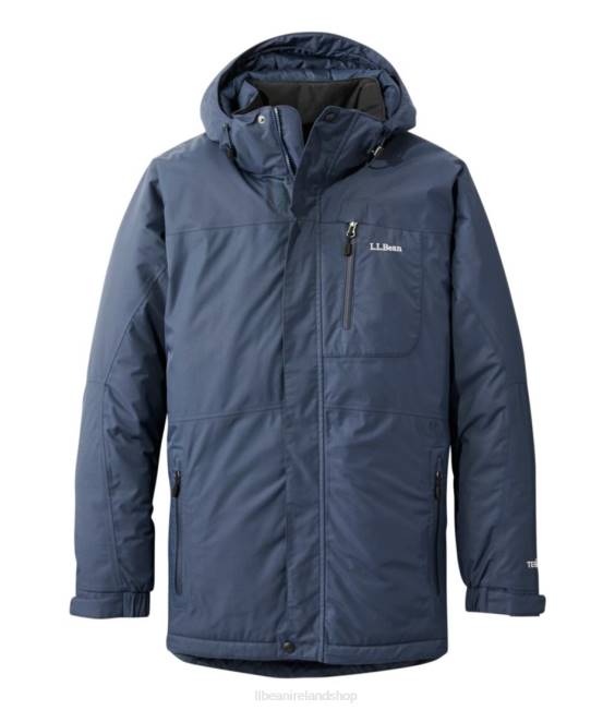 LLBean Rugged Ridge Parka Men J46J5034 Outerwear Carbon Navy