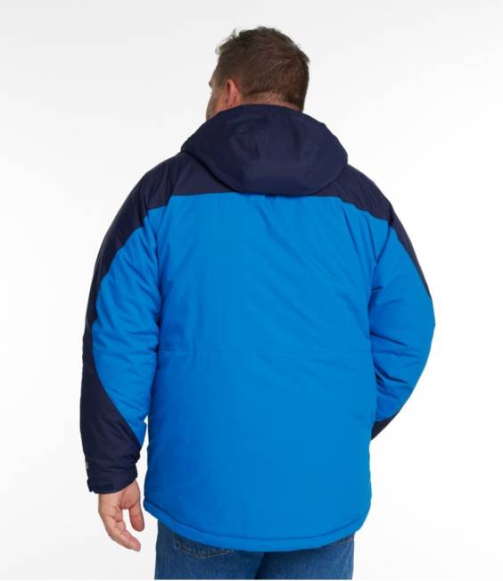 LLBean Rugged Ridge Parka Men J46J5034 Outerwear Carbon Navy