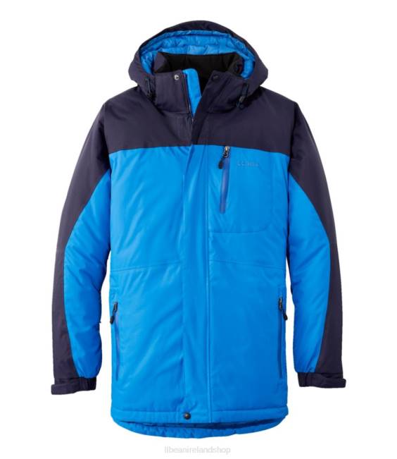 LLBean Rugged Ridge Parka Men J46J6006 Outerwear Crisp Lapis/Deepest Blue