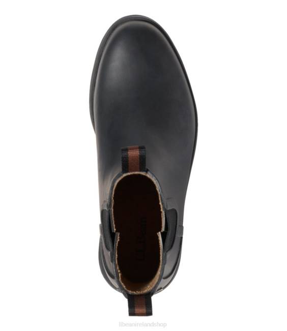 LLBean Rugged Wellie Chelsea Boots Women J46J3756 Footwear Gray Pebble/Black