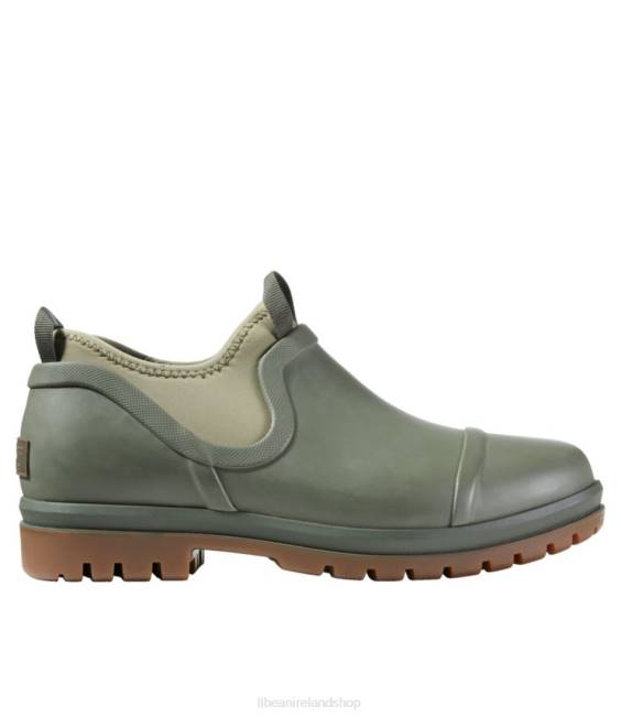 LLBean Rugged Wellie Shoes Women J46J6699 Footwear Kelp Green/Peat Moss