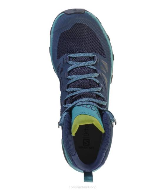 LLBean Salomon Outline GORE-TEX Hiking Boots Women J46J1212 Footwear Navy Blazer/Hydro