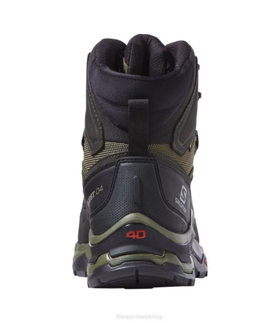 LLBean Salomon Quest 4D GORE-TEX Hiking Boots Men J46J1122 Footwear Olive Night/Peat/Safari
