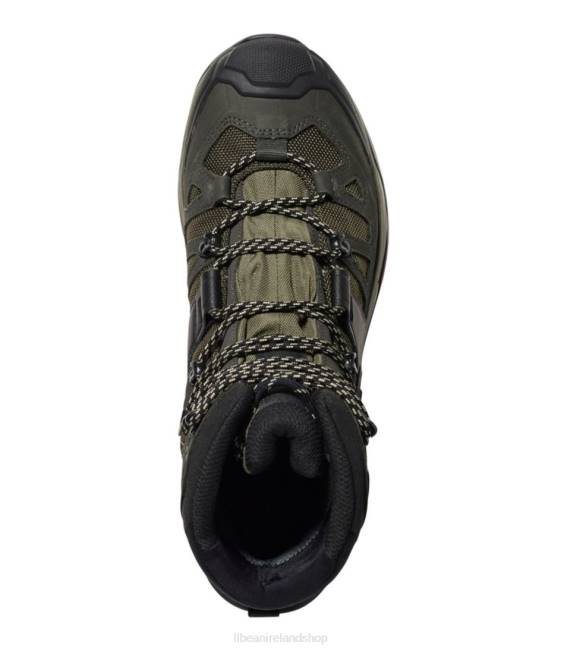 LLBean Salomon Quest 4D GORE-TEX Hiking Boots Men J46J1122 Footwear Olive Night/Peat/Safari