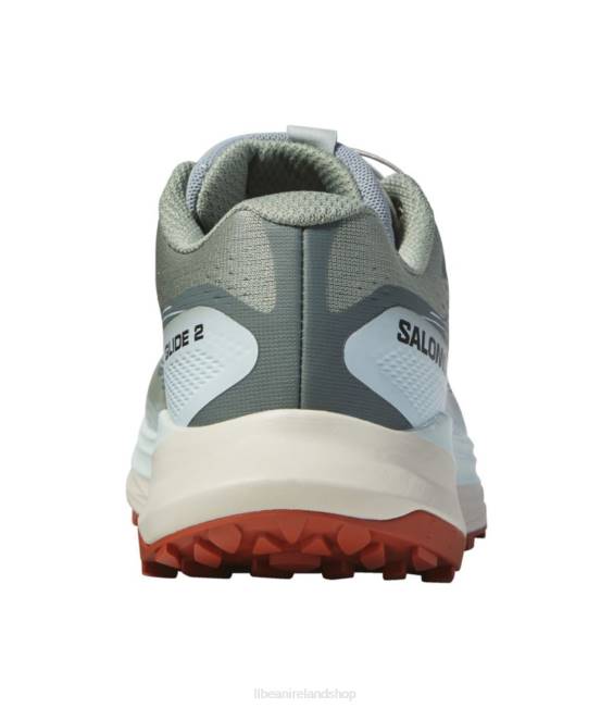 LLBean Salomon Ultra Glide 2 Trail Running Shoes Women J46J1157 Footwear Lily Pad/Bleached Aqua/Hot Sauce