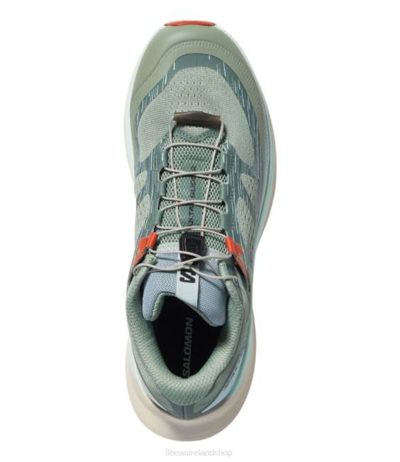LLBean Salomon Ultra Glide 2 Trail Running Shoes Women J46J1157 Footwear Lily Pad/Bleached Aqua/Hot Sauce