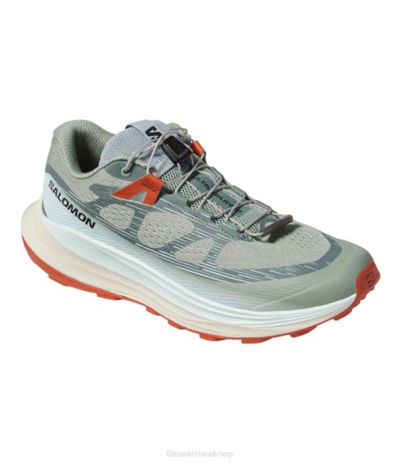LLBean Salomon Ultra Glide 2 Trail Running Shoes Women J46J1157 Footwear Lily Pad/Bleached Aqua/Hot Sauce