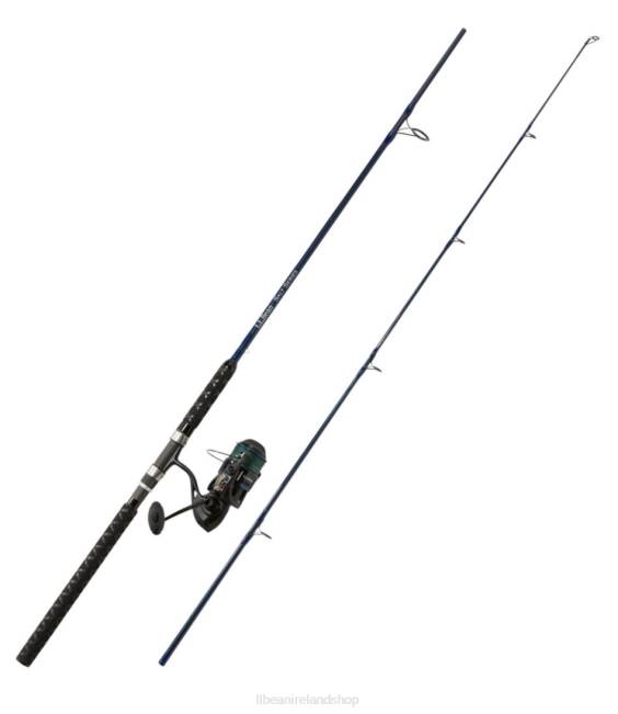 LLBean Saltwater Spinning Rod and Reel Outfits Unisex J46J1606 Fishing Blue