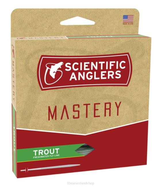 LLBean Scientific Anglers Mastery Series Trout Fly Line Unisex J46J1935 Fishing Green/Optic Green