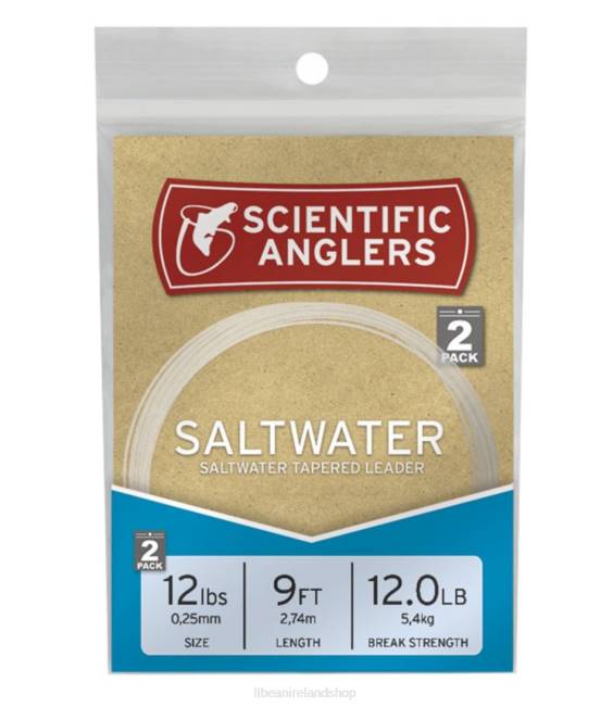 LLBean Scientific Anglers Saltwater Nylon Leaders Unisex J46J2027 Fishing Clear