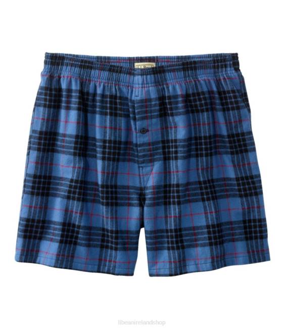 LLBean Scotch Plaid Flannel Boxers Men J46J346 Clothing Morgan