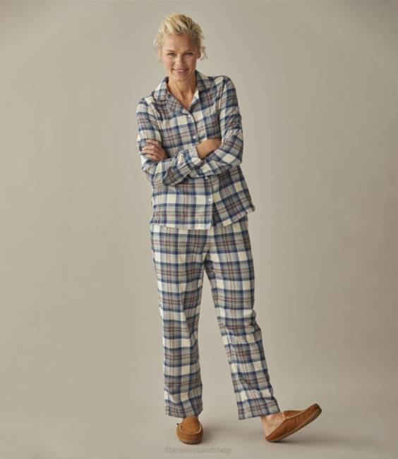 LLBean Scotch Plaid Flannel Pajamas Women J46J7201 Clothing Rob Roy