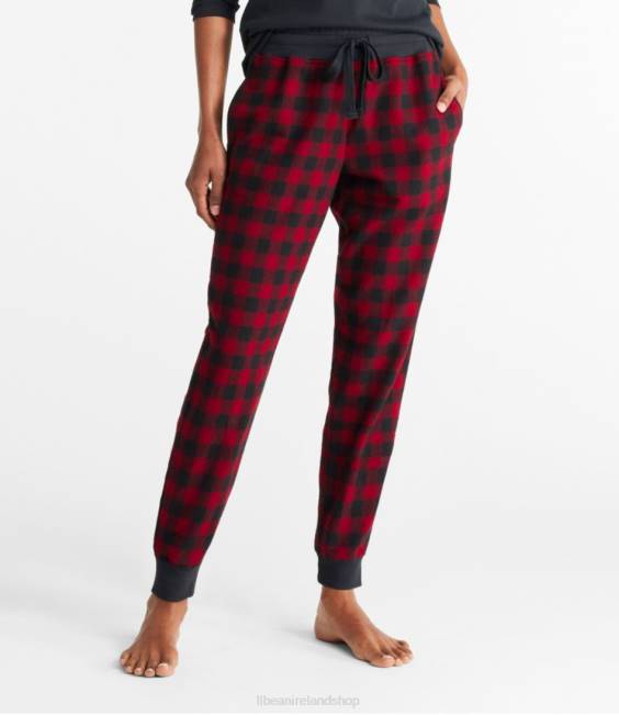 LLBean Scotch Plaid Flannel Sleep Joggers Women J46J3548 Clothing Dress Gordon