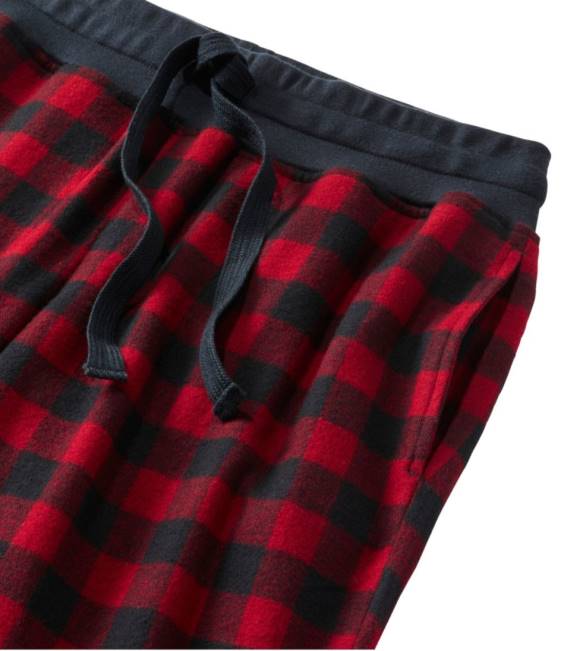 LLBean Scotch Plaid Flannel Sleep Joggers Women J46J3548 Clothing Dress Gordon