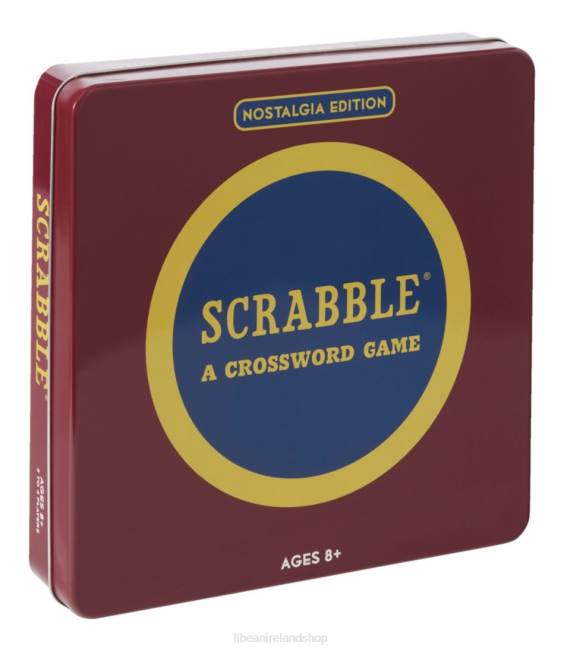 LLBean Scrabble Game Tin Unisex J46J1778 Games  Recreation Multi