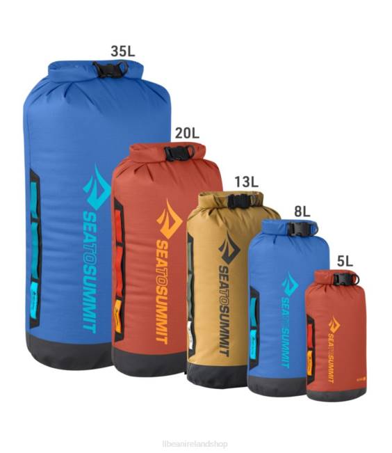 LLBean Sea To Summit Big River Dry Bags Unisex J46J1766 Outdoor Equipment Gold Brown