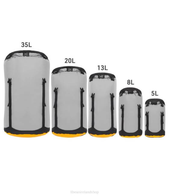 LLBean Sea To Summit eVent Compression Dry Bags Unisex J46J1842 Outdoor Equipment HighRise Grey