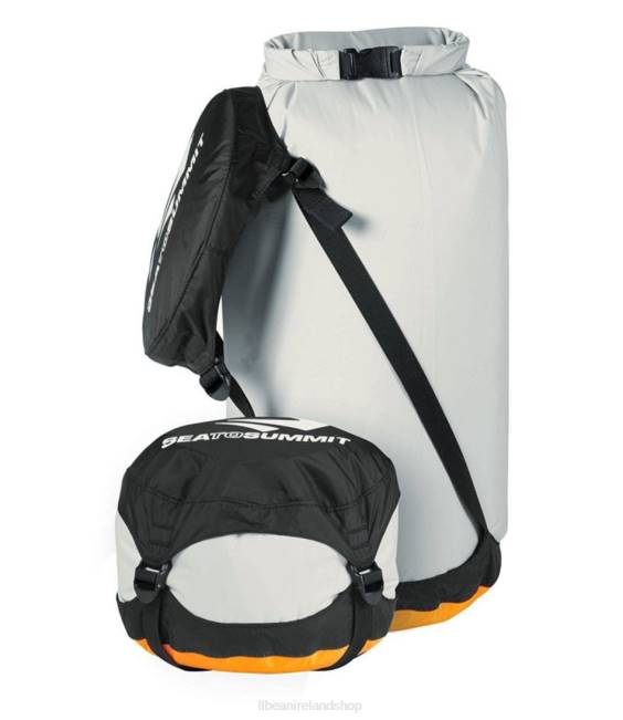LLBean Sea to Summit eVent Compression Dry Sack Unisex J46J1845 Outdoor Equipment Gray