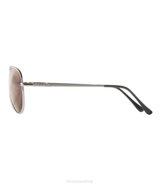 LLBean Seapoint Polarized Sunglasses Unisex J46J559 Outdoor Accessories Rose Gold/Brown with Rose Gold Mirror