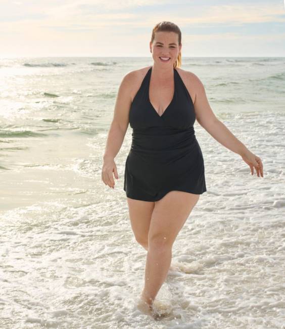 LLBean Shaping Swimwear Women J46J383 Clothing Black