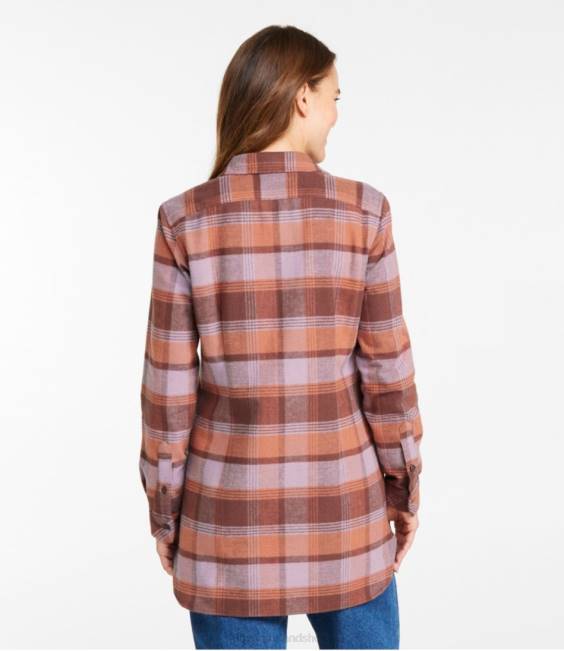 LLBean Signature Chamois Tunic Women J46J6648 Clothing Fiery Red