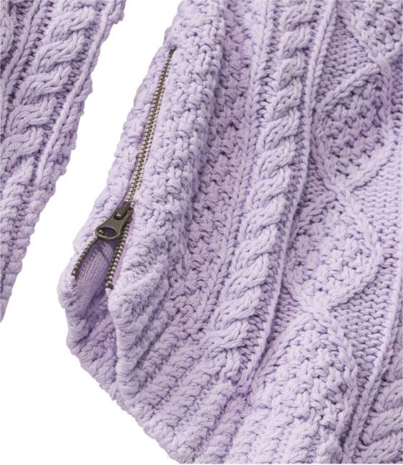 LLBean Signature Cotton Fisherman Tunic Sweater Women J46J4976 Clothing Beige