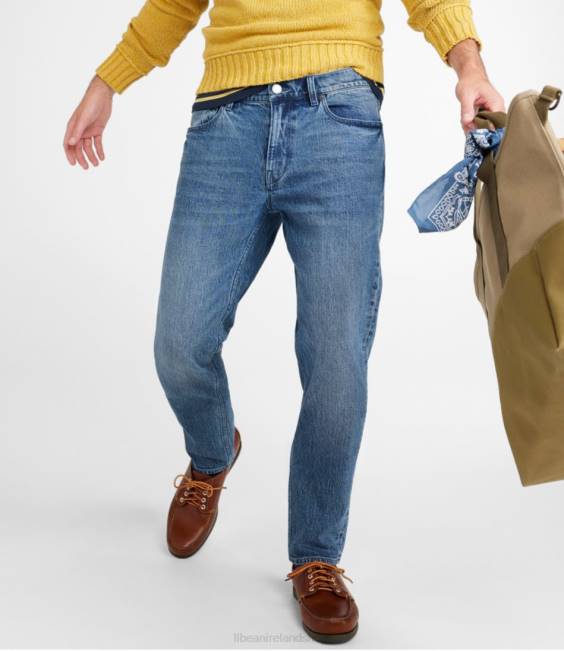 LLBean Signature Heritage Denim Men J46J3051 Clothing Stonewash Light