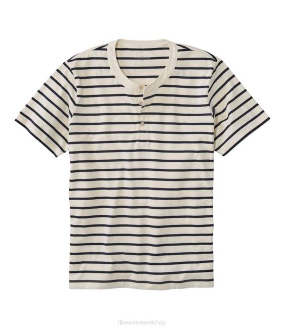 LLBean Signature Rangeley Cotton Henley Men J46J6995 Clothing Sailcloth