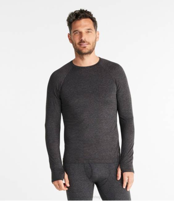 LLBean Simple Soft Base Layer Men J46J781 Clothing Graphite Heather