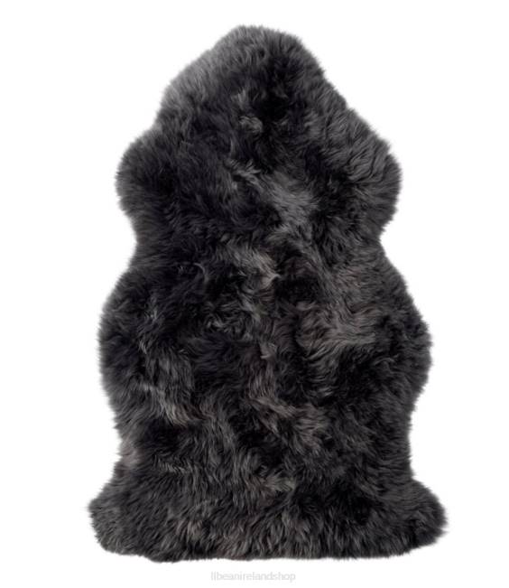 LLBean Single Sheepskin Rug Unisex J46J2925 Home Goods Steel Gray