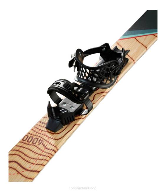 LLBean Sliding Skishoe Unisex J46J2238 Winter Sports Wood Grain Katahdin Topo