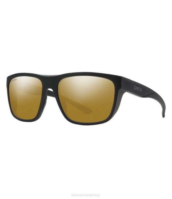 LLBean Smith Barra Chroma Pop Polarized Mirror Sunglasses Unisex J46J668 Outdoor Accessories Matte Black/Polar Bronze Mirror