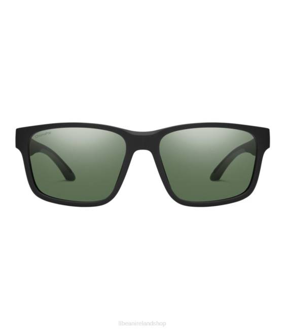 LLBean Smith Basecamp ChromaPop Polarized Sunglasses Unisex J46J3582 Outdoor Accessories Matte Black/Polar Gray Green