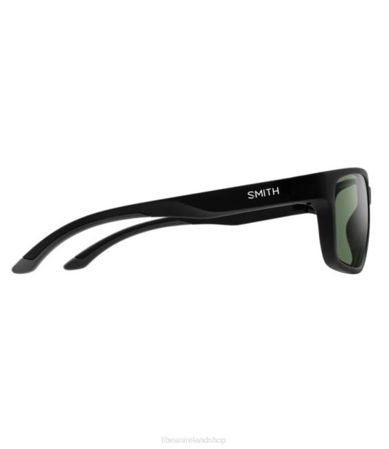 LLBean Smith Basecamp ChromaPop Polarized Sunglasses Unisex J46J3582 Outdoor Accessories Matte Black/Polar Gray Green