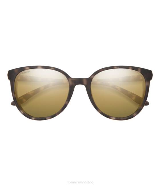 LLBean Smith Cheetah ChromaPop Polarized Mirror Sunglasses Unisex J46J806 Outdoor Accessories Matte Ash Tortoise/Polar Gold Mirror