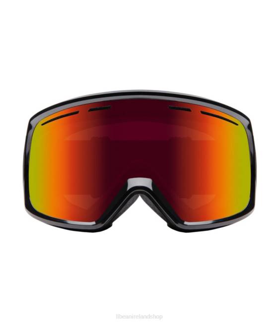 LLBean Smith Range Goggles Unisex J46J1955 Winter Sports White/Green Sol-X Mirror