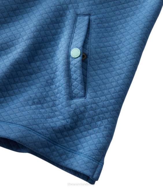 LLBean SoftLight Quilted Top Women J46J470 Clothing Classic Navy