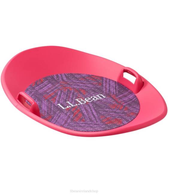 LLBean Sonic Snow Saucer DLX Unisex J46J4117 Games  Recreation Ripe Plum Sketchy