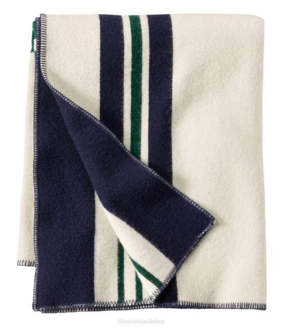 LLBean State of Maine Throw Unisex J46J2757 Bedding Natural