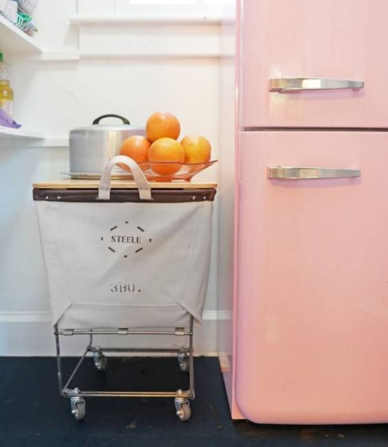 LLBean Steele Three Bushel Wooden Lid Unisex J46J2862 Home Decor Natural