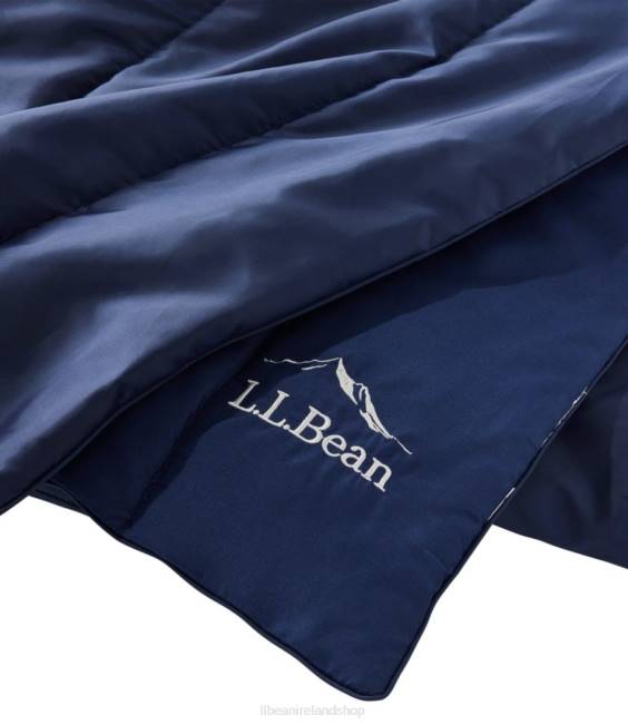 LLBean Stowaway Blanket Unisex J46J3851 Outdoor Equipment Bright Navy