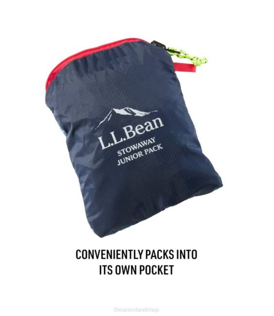 LLBean Stowaway Day Pack Unisex J46J1508 Outdoor Equipment Bright Navy