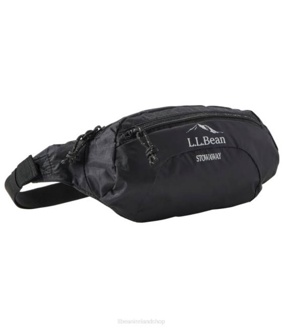 LLBean Stowaway Hip Pack Unisex J46J6711 Outdoor Equipment Black