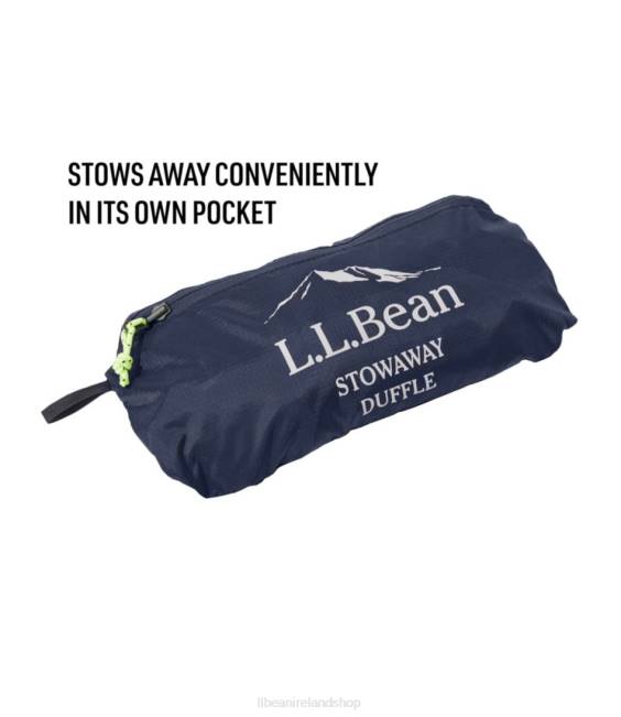 LLBean Stowaway II Duffle Unisex J46J5449 Accessories Black