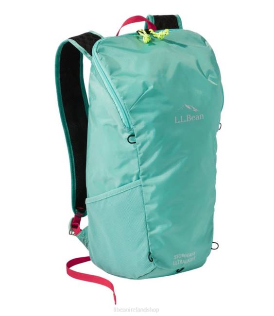 LLBean Stowaway Ultralight Day Pack Unisex J46J1224 Outdoor Equipment Ocean Teal