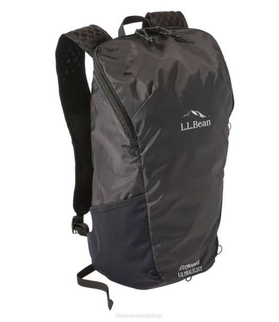 LLBean Stowaway Ultralight Day Pack Unisex J46J5226 Outdoor Equipment Black