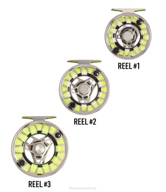LLBean Streamlight Ultra II Large Arbor Fly Reel Unisex J46J1585 Fishing Silver