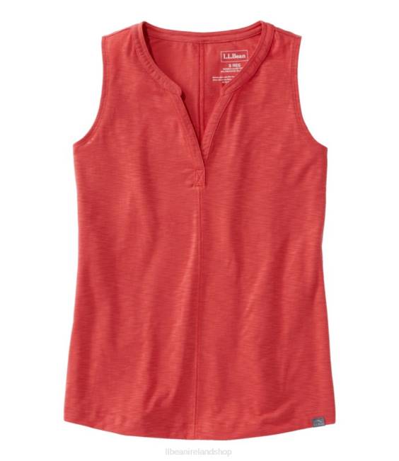 LLBean Streamside Tank Women J46J697 Clothing Deep Coral